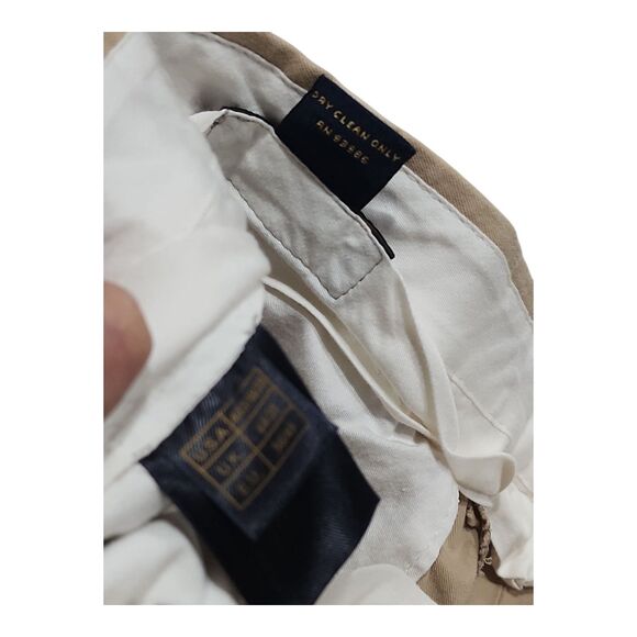 Brooks Brothers Pants Men Khaki 346 Regent Fit 44S/38W 100% Cotton Short Length - Picture 6 of 8